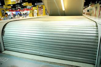 平卧式钢质平移防火卷帘门