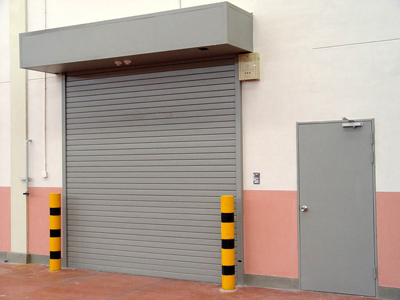 垂直式钢质复合防火卷帘门